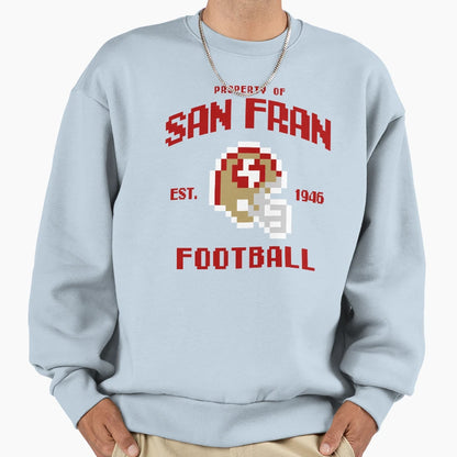 Property San Francisco 49Ers Sweatshirt - Aesthetic Graphic Men Women - T-Shirt, Sweatshirt, Hoodie