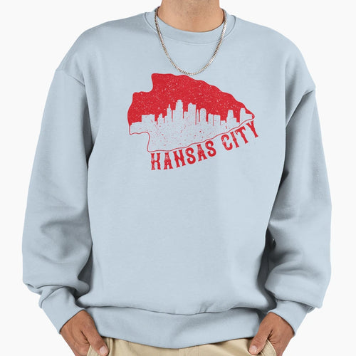 Kansas City Sweatshirt - Fun Novelty Design for Adults - T-Shirt, Sweatshirt, Hoodie