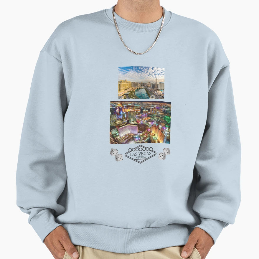 Las Vegas Sweatshirt - Novelty Apparel for Adults - T-Shirt, Sweatshirt, Hoodie