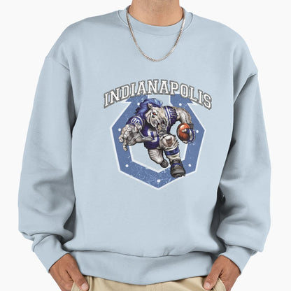 Indianapolis Football Sweatshirt - Unique Graphic Men Women - T-Shirt, Sweatshirt, Hoodie