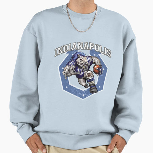 Indianapolis Football Sweatshirt - Unique Graphic Men Women - T-Shirt, Sweatshirt, Hoodie