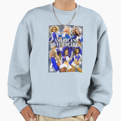 Dallas Cowboys Cheerleaders Sweatshirt - Custom Art Print Men Women - T-Shirt, Sweatshirt, Hoodie