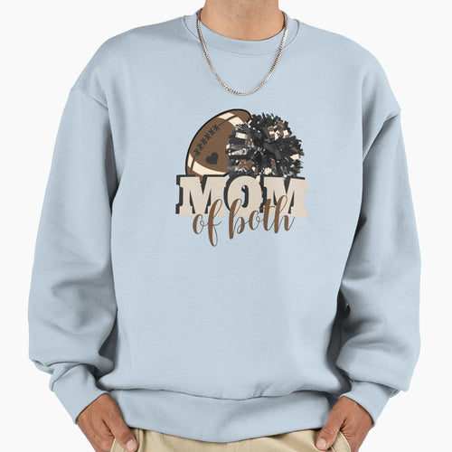 Football Player And Cheerleader Sweatshirt - Streetwear Style for Adults - T-Shirt, Sweatshirt, Hoodie