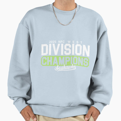 Seahawks Division Champions Sweatshirt - Minimalist Print Men Women - T-Shirt, Sweatshirt, Hoodie
