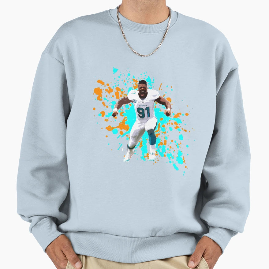 Cameron Wake Sweatshirt - Trendy Graphic Unisex - T-Shirt, Sweatshirt, Hoodie