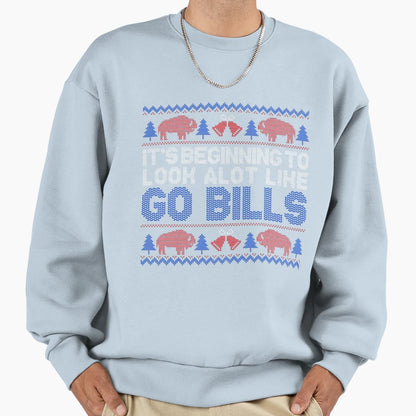 Art Buffalo Bills Sweatshirt - Custom Art Print for Adults - T-Shirt, Sweatshirt, Hoodie