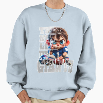 New York Giants They Not Like Us Sweatshirt - Graphic Print for Adults - T-Shirt, Sweatshirt, Hoodie