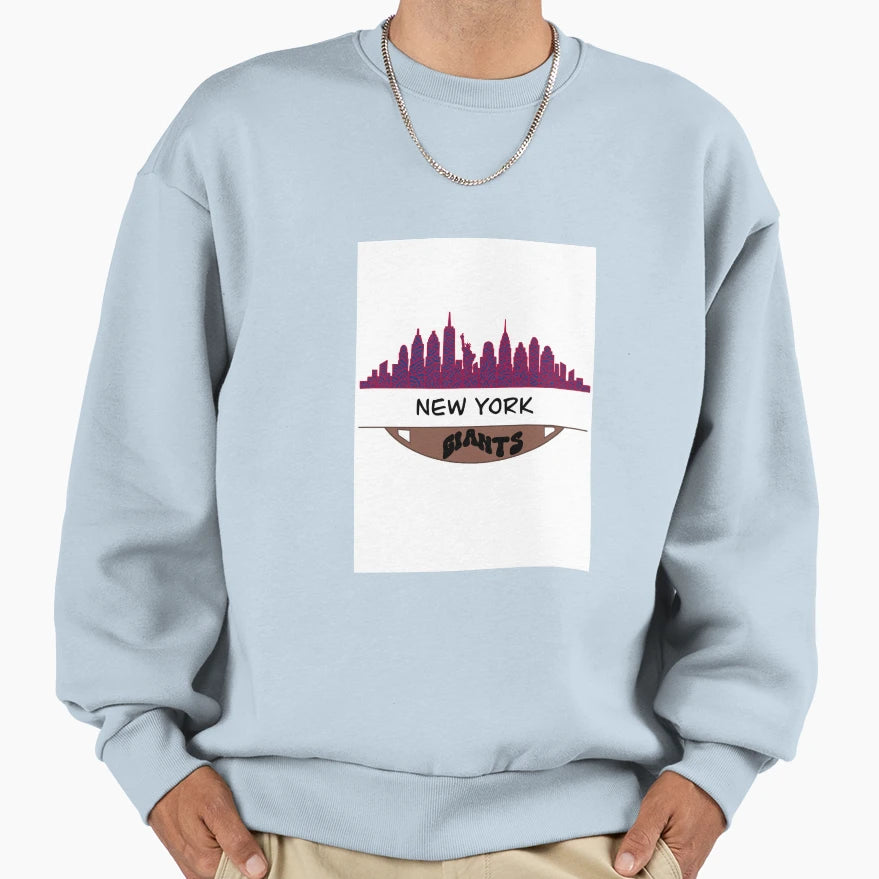 New York Giants Cityscape Sweatshirt - Minimalist Print for Adults - T-Shirt, Sweatshirt, Hoodie