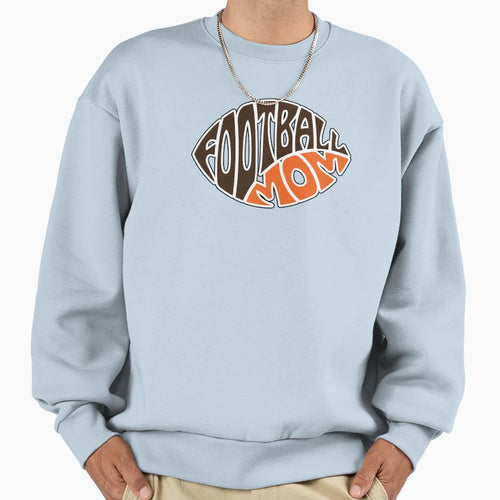 Football Mom Designs Mothers Day Gift Sweatshirt - Minimalist Print Unisex - T-Shirt, Sweatshirt, Hoodie