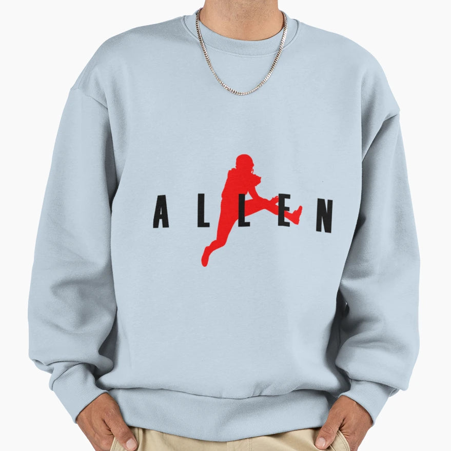 Air Allen Red Black Sweatshirt - Aesthetic Graphic Unisex - T-Shirt, Sweatshirt, Hoodie