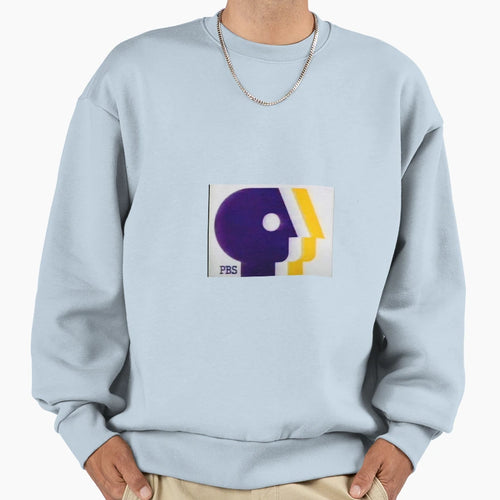 Pbs Logo From Late Eighties Sweatshirt - Aesthetic Graphic Men Women - T-Shirt, Sweatshirt, Hoodie