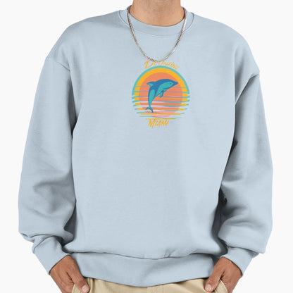 Back Miami Dolphins Sweatshirt - Custom Art Print Men Women - T-Shirt, Sweatshirt, Hoodie