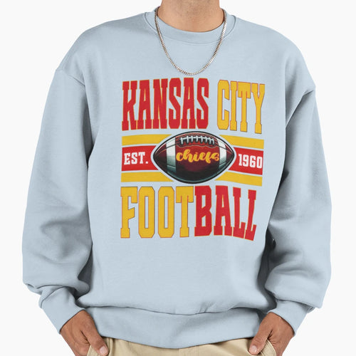 Art Kansas City Chiefs Sweatshirt - Streetwear Style Men Women - T-Shirt, Sweatshirt, Hoodie