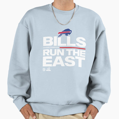 Bills Run East Sweatshirt - Graphic Print Men Women - T-Shirt, Sweatshirt, Hoodie