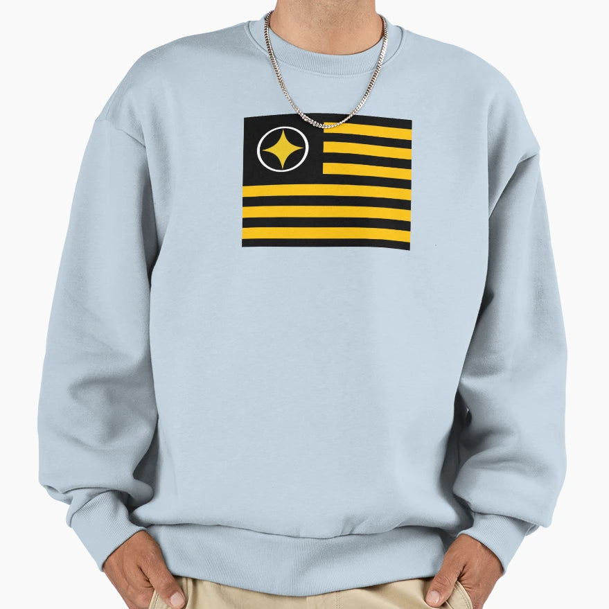Steelers Time Sweatshirt - Custom Art Print for Adults - T-Shirt, Sweatshirt, Hoodie