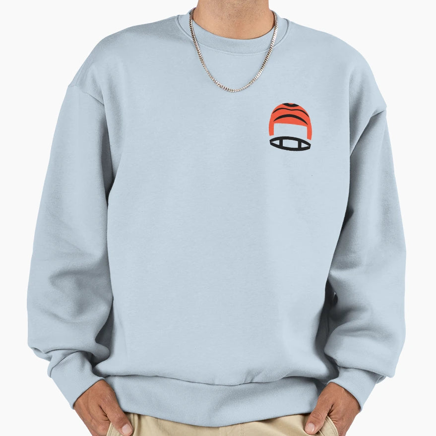 Cincinnati Football Helmet Sweatshirt - Graphic Print Unisex - T-Shirt, Sweatshirt, Hoodie