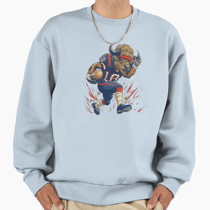 Buffalo Football Sweatshirt - Streetwear Style Unisex - T-Shirt, Sweatshirt, Hoodie