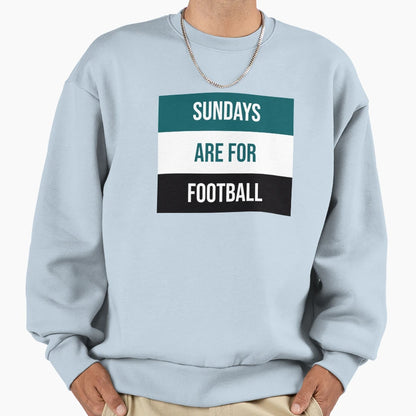 Sundays Are Football Sweatshirt - Aesthetic Graphic for Adults - T-Shirt, Sweatshirt, Hoodie