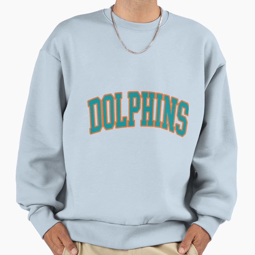 Football Miami Dolphins Sweatshirt - Trendy Graphic Men Women - T-Shirt, Sweatshirt, Hoodie