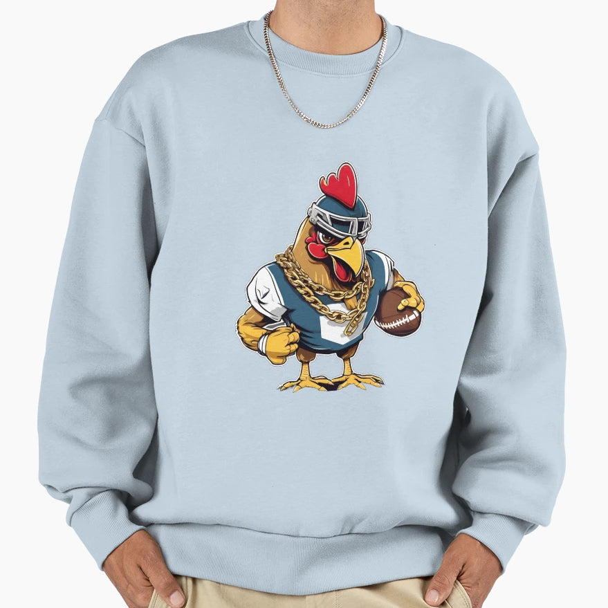 Chicken Thuggets Qb Sweatshirt - Fun Novelty Design Unisex - T-Shirt, Sweatshirt, Hoodie