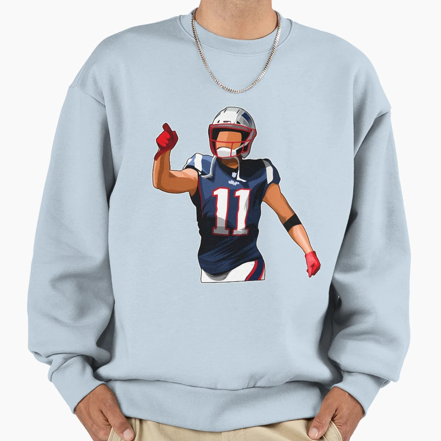 Je 11 Point To Crowds Sweatshirt - Unique Graphic Men Women - T-Shirt, Sweatshirt, Hoodie