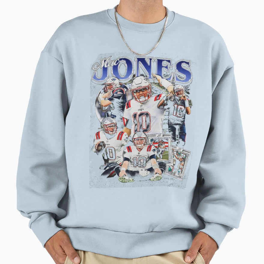 Mac Jones Bootleg Sweatshirt - Streetwear Style Men Women - T-Shirt, Sweatshirt, Hoodie