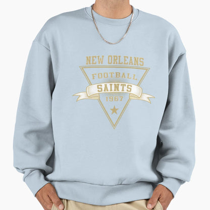 Art New Orleans Saints Sweatshirt - Casual Everyday Wear for Adults - T-Shirt, Sweatshirt, Hoodie