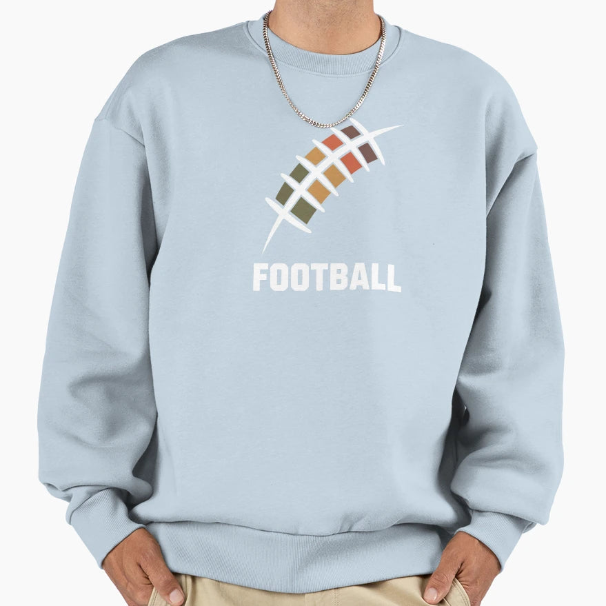 Football Laces Sweatshirt - Graphic Print for Adults - T-Shirt, Sweatshirt, Hoodie
