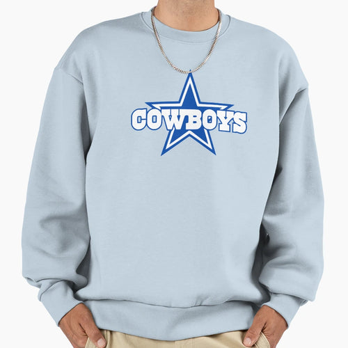 Dallas Texas Fans Sweatshirt - Trendy Graphic Unisex - T-Shirt, Sweatshirt, Hoodie