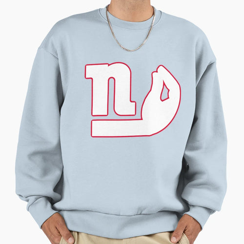 Hand Gesture Ny Sweatshirt - Custom Art Print Unisex - T-Shirt, Sweatshirt, Hoodie
