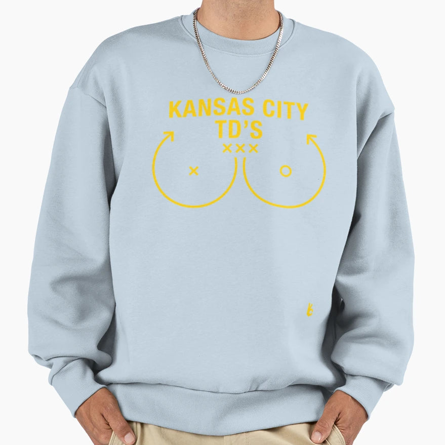 Kansas City Touchdown Sweatshirt - Trendy Graphic Unisex - T-Shirt, Sweatshirt, Hoodie