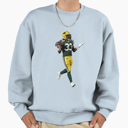 Aaron Jones Sweatshirt - Minimalist Print Unisex - T-Shirt, Sweatshirt, Hoodie
