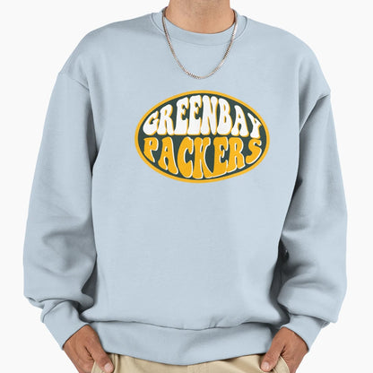 Groovy Packers Sweatshirt - Custom Art Print for Adults - T-Shirt, Sweatshirt, Hoodie