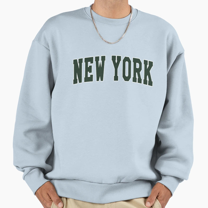 New York Sweatshirt - Trendy Graphic Men Women - T-Shirt, Sweatshirt, Hoodie
