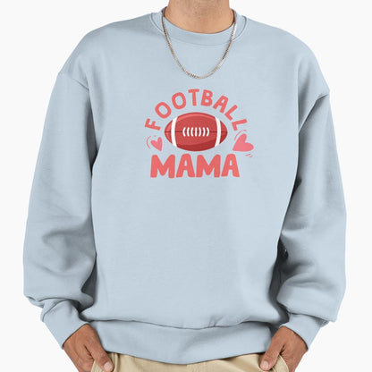 Football Mama Sweatshirt - Custom Art Print for Adults - T-Shirt, Sweatshirt, Hoodie