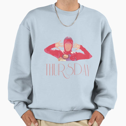 Patsy Thursday Fancy Sweatshirt - Trendy Graphic Men Women - T-Shirt, Sweatshirt, Hoodie