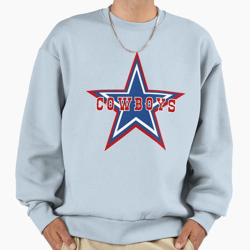 Cowboy Sweatshirt - Custom Art Print Men Women - T-Shirt, Sweatshirt, Hoodie