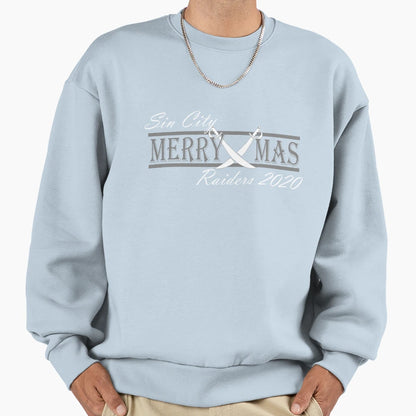 Sin City Raiders Holidays Sweatshirt - Graphic Print Unisex - T-Shirt, Sweatshirt, Hoodie