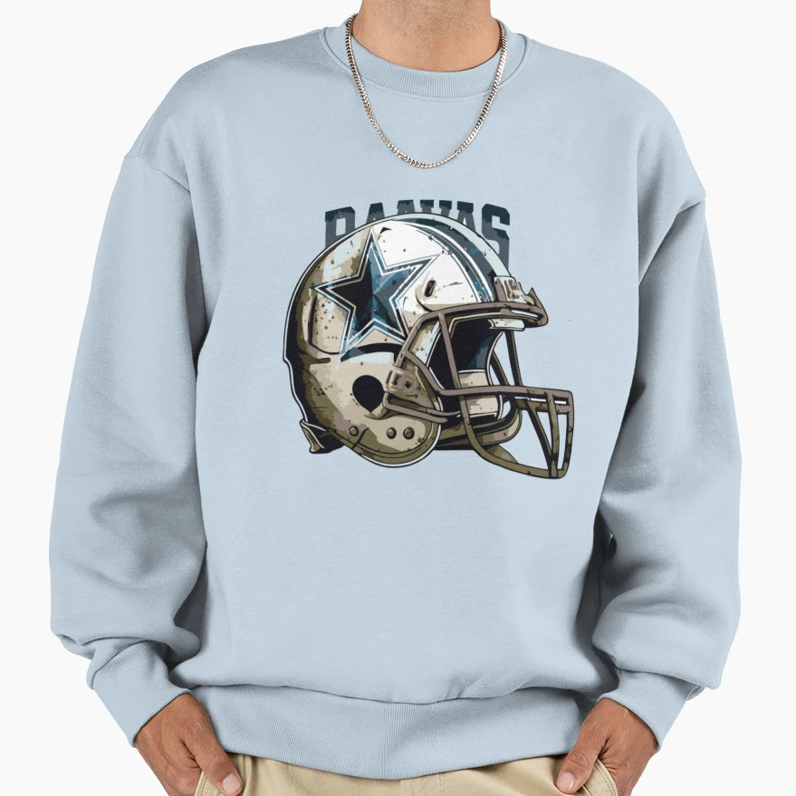 Dallas Cowboys Football Vtg Dallas Sweatshirt - Graphic Print Unisex - T-Shirt, Sweatshirt, Hoodie