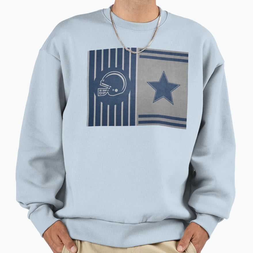 Football Vaquero Model Sweatshirt - Aesthetic Graphic for Adults - T-Shirt, Sweatshirt, Hoodie
