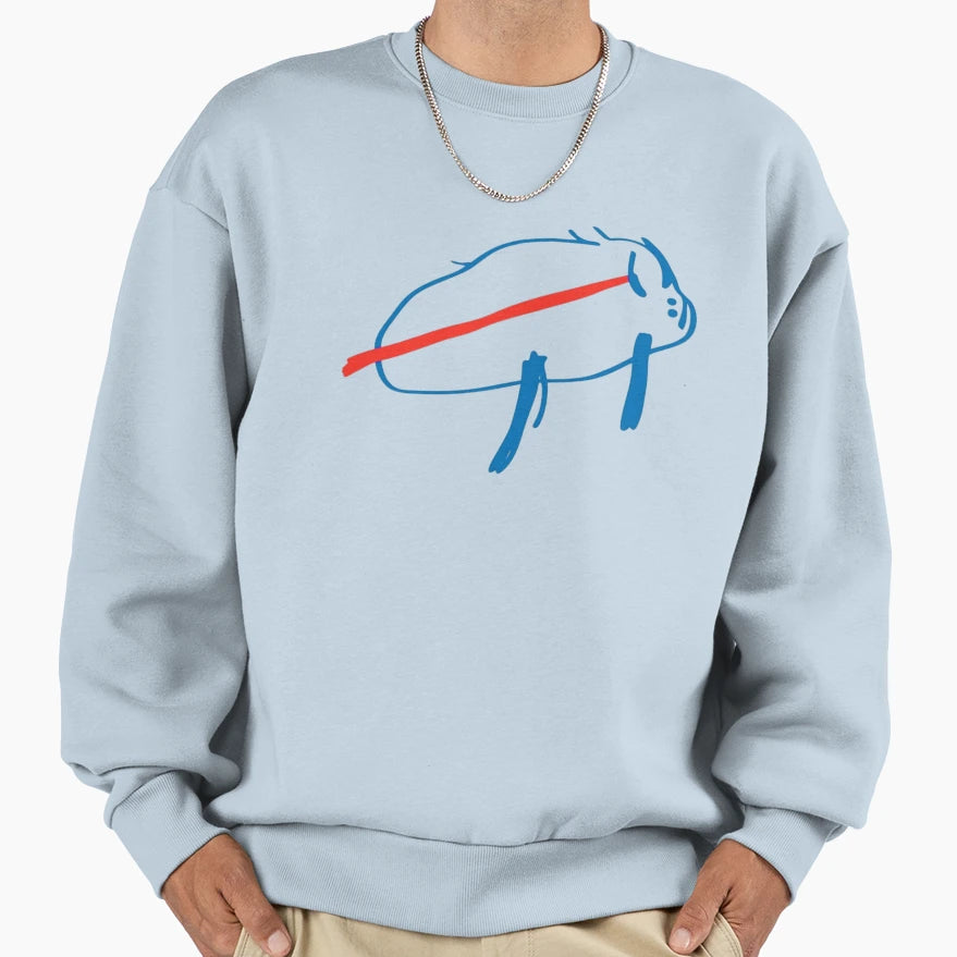 Potato Buffalo JA Sweatshirt - Casual Everyday Wear Men Women - T-Shirt, Sweatshirt, Hoodie