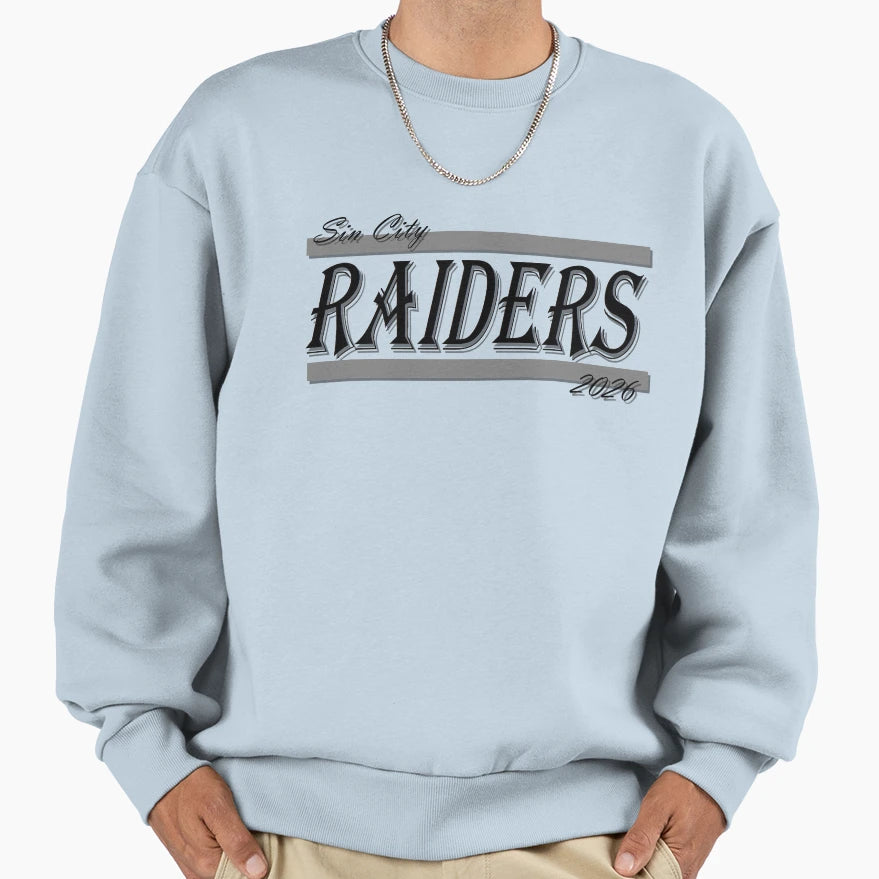 2026 Sin City Raiders Sweatshirt - Unique Graphic Men Women - T-Shirt, Sweatshirt, Hoodie
