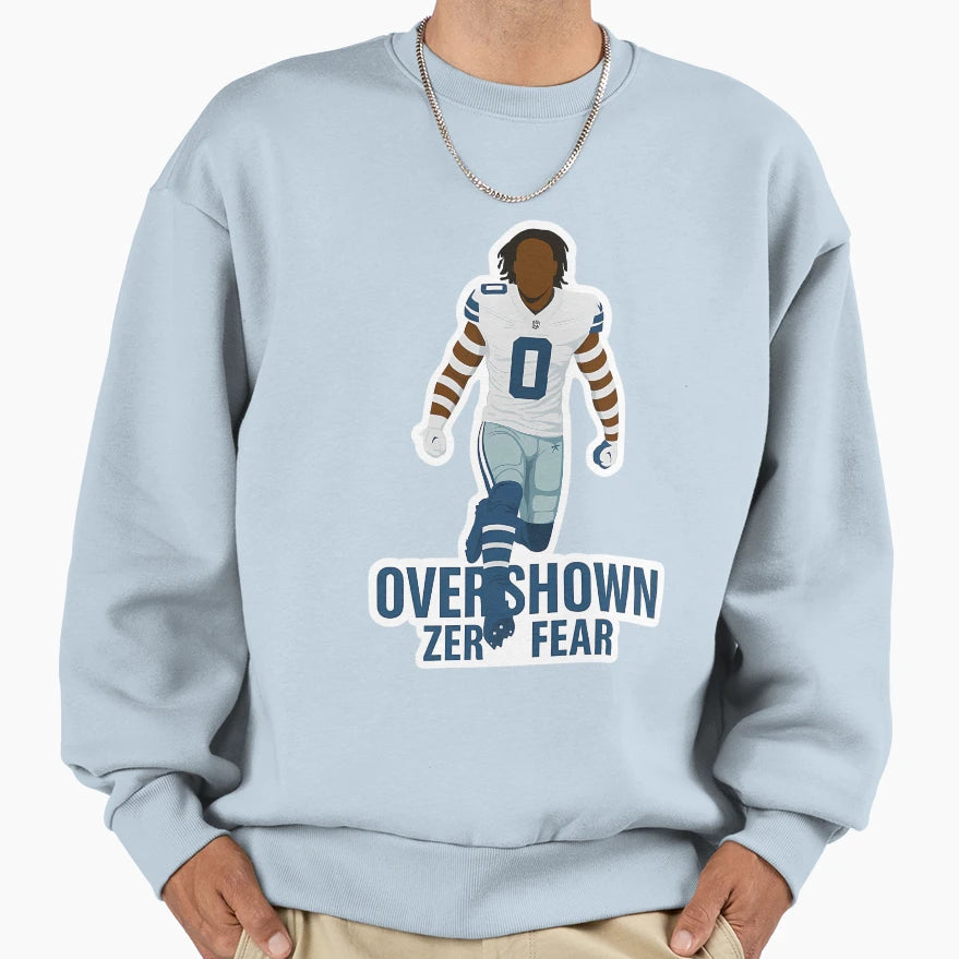 Demarvion Overshown Dallas Cowboys Sweatshirt - Minimalist Print Unisex - T-Shirt, Sweatshirt, Hoodie