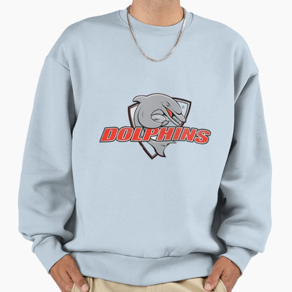 Dolphins Nrl Sweatshirt - Streetwear Style for Adults - T-Shirt, Sweatshirt, Hoodie
