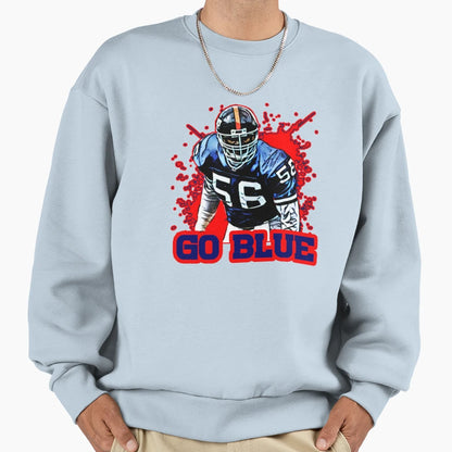 Lets Go Blue New York Football And T-Shirt - Casual Everyday Wear Men Women - T-Shirt, Sweatshirt, Hoodie