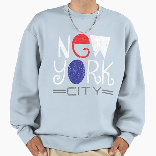 New York City Sweatshirt - Graphic Print Men Women - T-Shirt, Sweatshirt, Hoodie