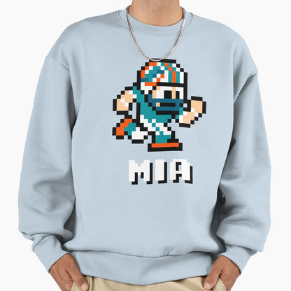 Miami Dolphins Tecmo Super Bowl Sweatshirt - Unique Graphic Unisex - T-Shirt, Sweatshirt, Hoodie