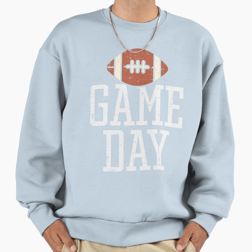 Game Day American Football Player Sweatshirt - Streetwear Style for Adults - T-Shirt, Sweatshirt, Hoodie