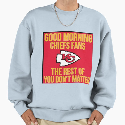 Kc City Chiefs Fans Meme Sweatshirt - Aesthetic Graphic for Adults - T-Shirt, Sweatshirt, Hoodie