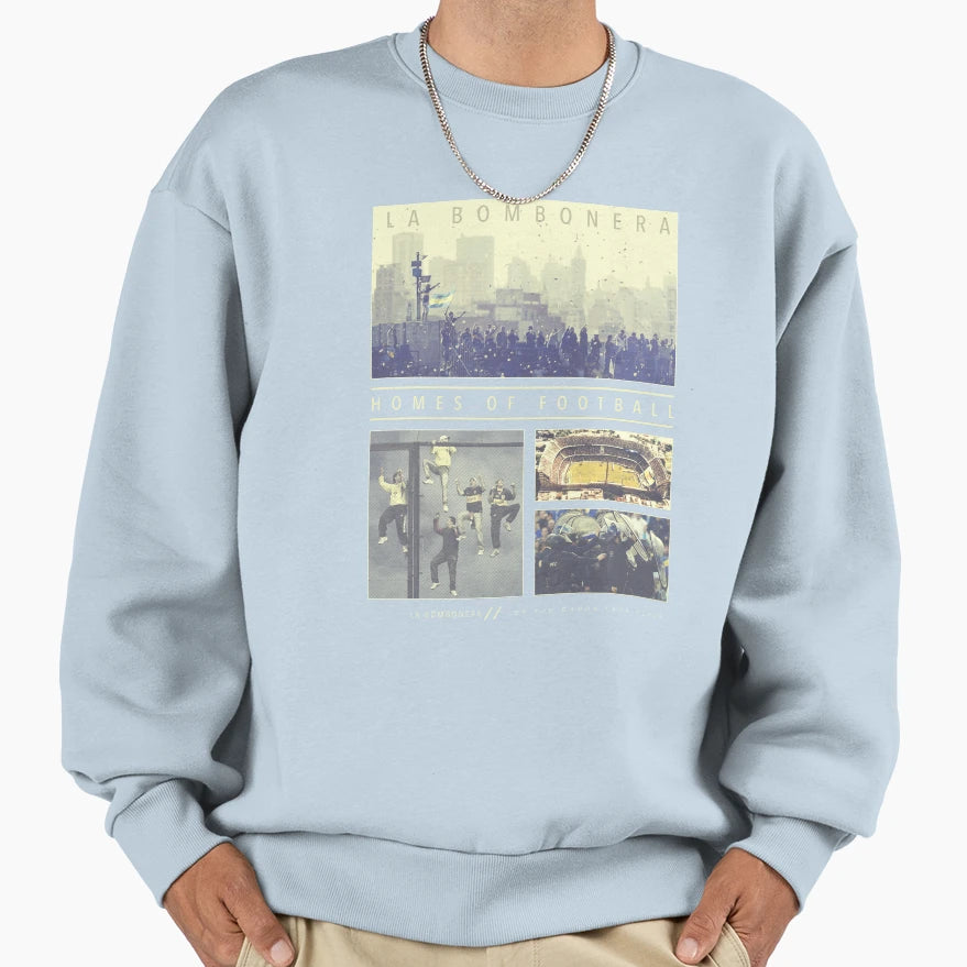 Homes Football La Bombonera Sweatshirt - Trendy Graphic Men Women - T-Shirt, Sweatshirt, Hoodie
